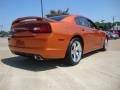 2011 Toxic Orange Pearl Dodge Charger R/T Plus  photo #3