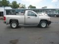 2008 Silver Birch Metallic Chevrolet Silverado 1500 Work Truck Regular Cab 4x4  photo #6