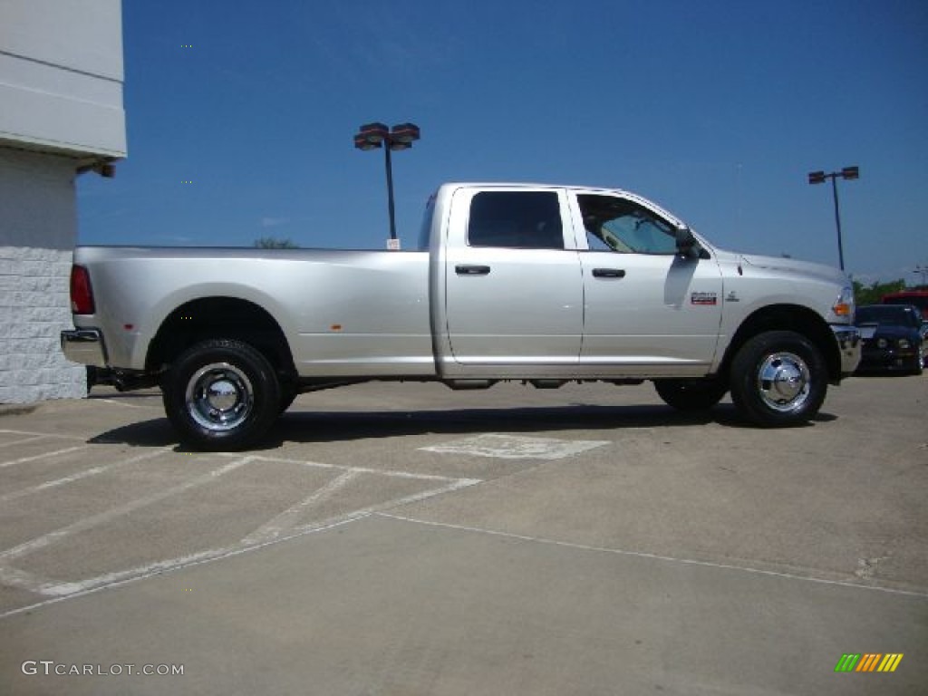 Bright Silver Metallic 2012 Dodge Ram 3500 HD ST Crew Cab 4x4 Dually Exterior Photo #52813717