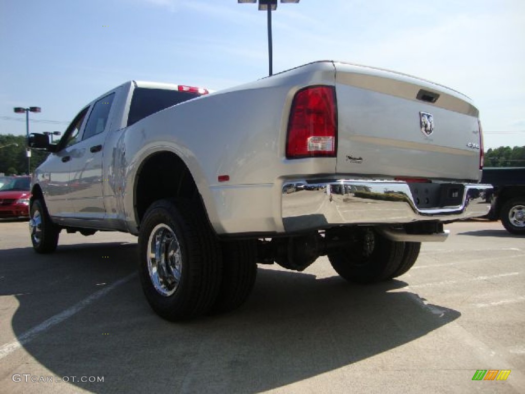 2012 Ram 3500 HD ST Crew Cab 4x4 Dually - Bright Silver Metallic / Dark Slate/Medium Graystone photo #5