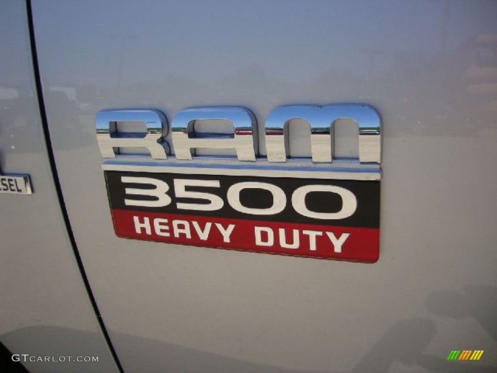 2012 Dodge Ram 3500 HD ST Crew Cab 4x4 Dually Marks and Logos Photo #52813914