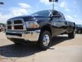 Black 2012 Dodge Ram 3500 HD ST Crew Cab 4x4 Dually Exterior