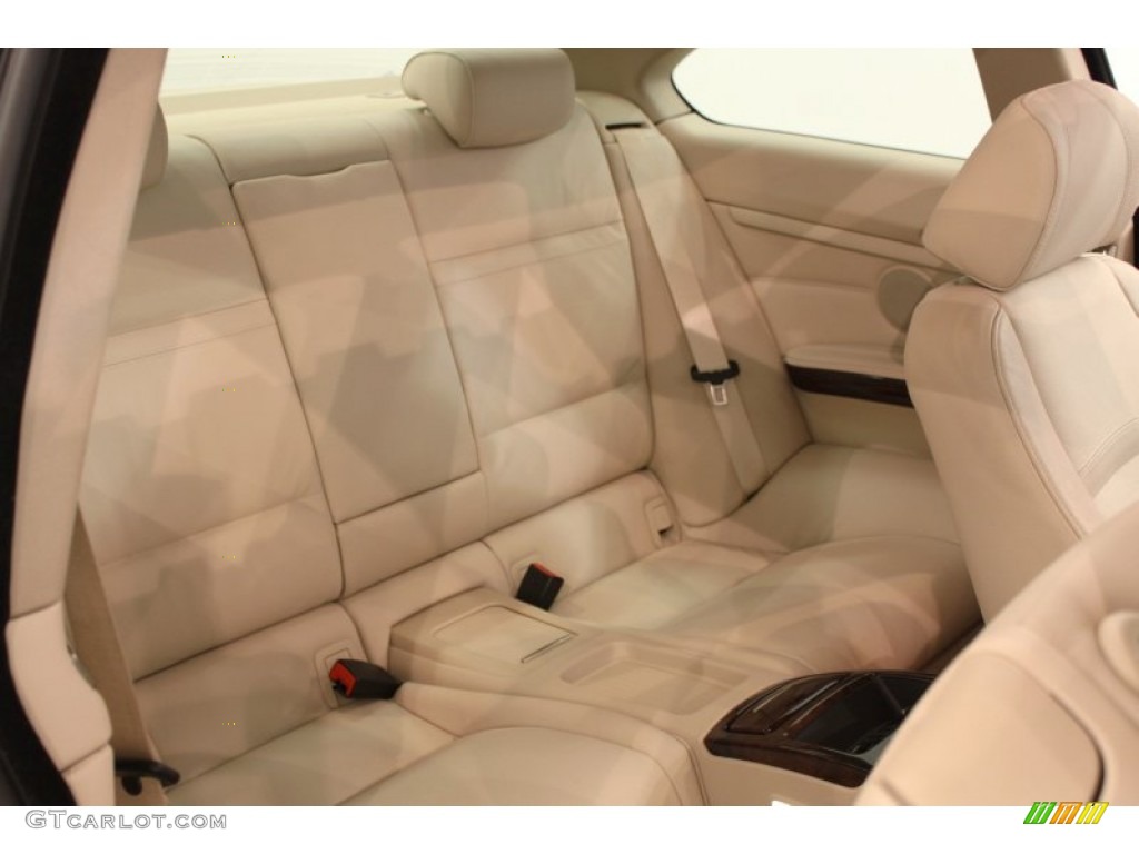 2008 3 Series 335xi Coupe - Monaco Blue Metallic / Cream Beige photo #12