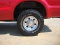 2004 Red Ford F250 Super Duty XLT SuperCab 4x4  photo #30