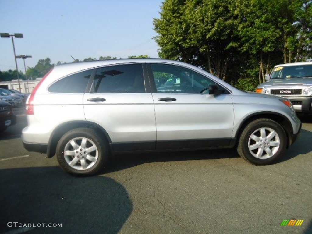 2009 CR-V EX 4WD - Alabaster Silver Metallic / Gray photo #5