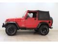 2006 Flame Red Jeep Wrangler Sport 4x4  photo #4