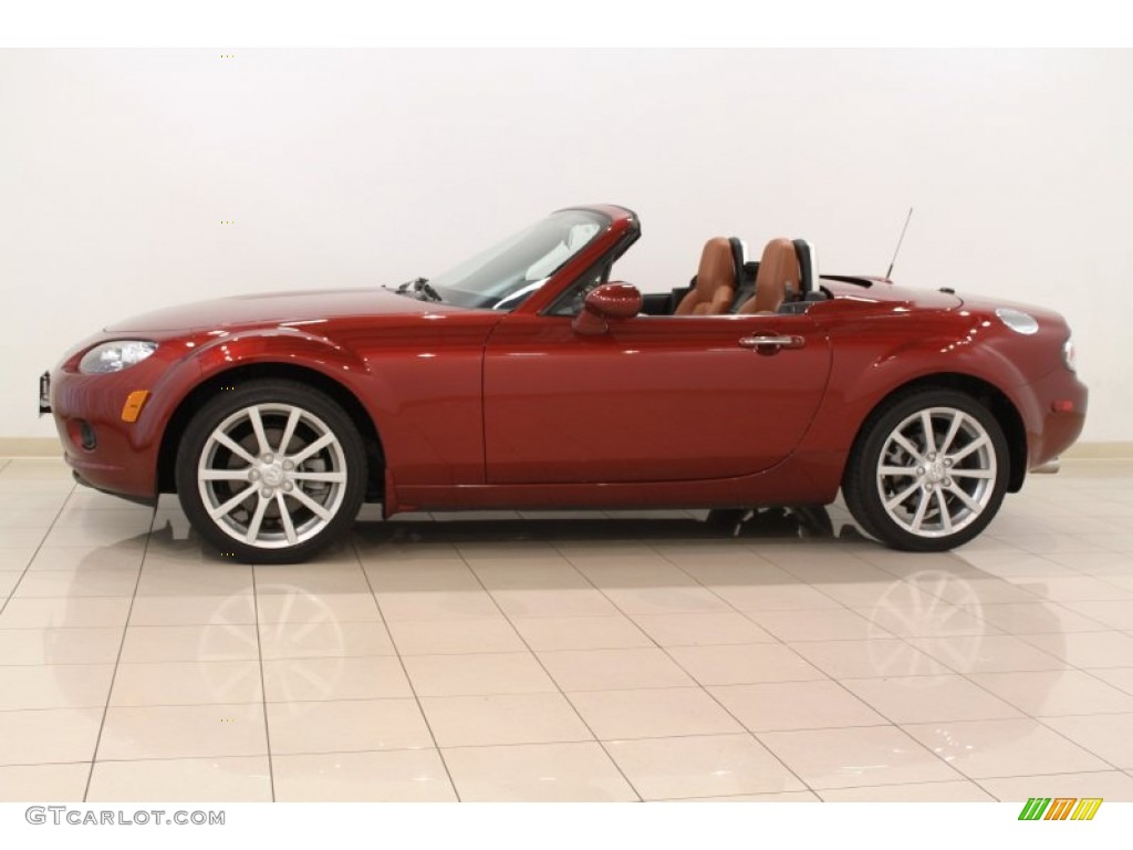 Copper Red Mica 2008 Mazda MX-5 Miata Grand Touring Hardtop Roadster Exterior Photo #52815438