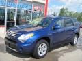 2008 Sapphire Blue Metallic Suzuki XL7 Luxury AWD  photo #1