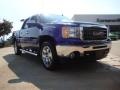 2010 Laser Blue Metallic GMC Sierra 1500 SLT Crew Cab 4x4 #52809098