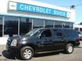 2011 Onyx Black GMC Yukon XL SLT 4x4  photo #1