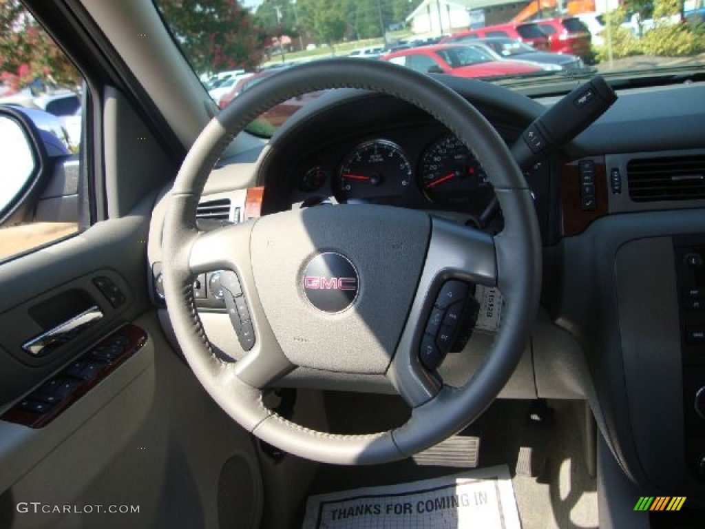 2010 Sierra 1500 SLT Crew Cab 4x4 - Laser Blue Metallic / Dark Titanium/Light Titanium photo #23