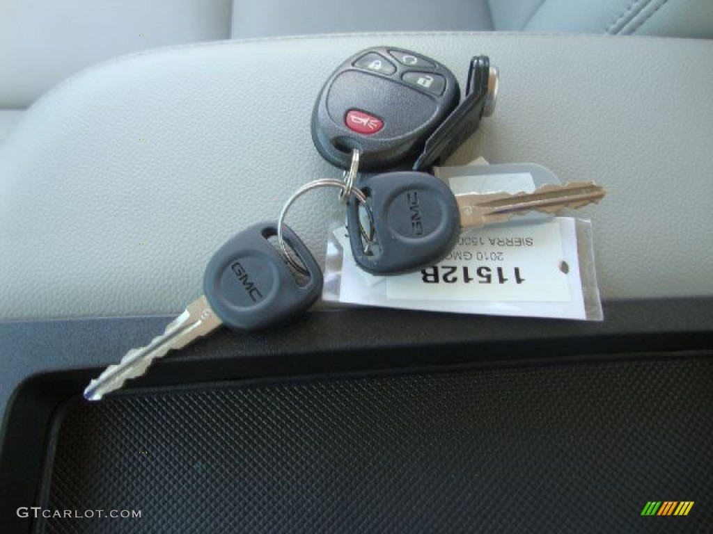 2010 Sierra 1500 SLT Crew Cab 4x4 - Laser Blue Metallic / Dark Titanium/Light Titanium photo #40