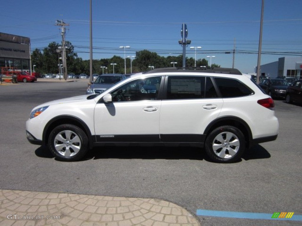 Satin White Pearl 2011 Subaru Outback 2.5i Limited Wagon Exterior Photo #52819436