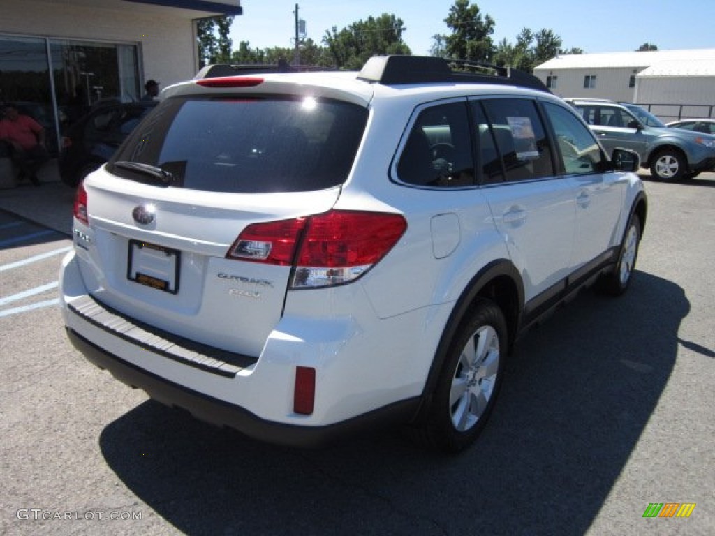 2011 Outback 2.5i Limited Wagon - Satin White Pearl / Warm Ivory photo #11