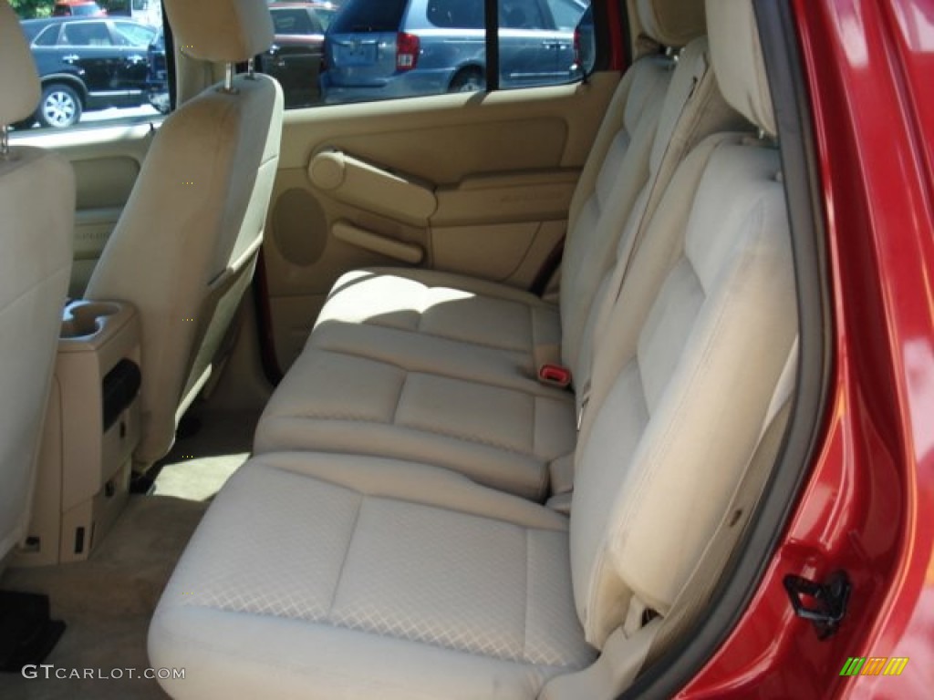 2006 Explorer XLS 4x4 - Redfire Metallic / Camel photo #16