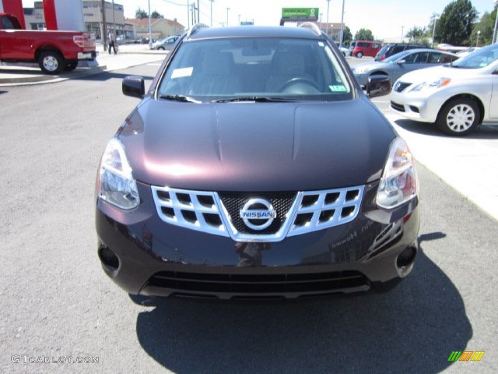 2011 Rogue SV AWD - Black Amethyst / Gray photo #2