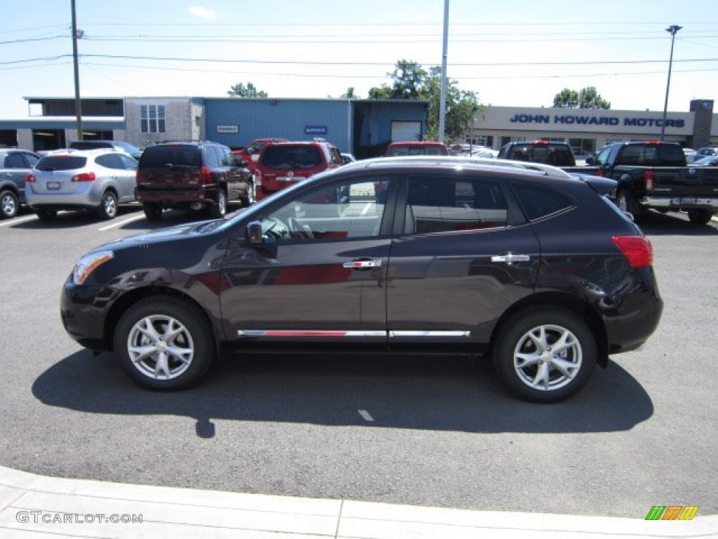 2011 Rogue SV AWD - Black Amethyst / Gray photo #8