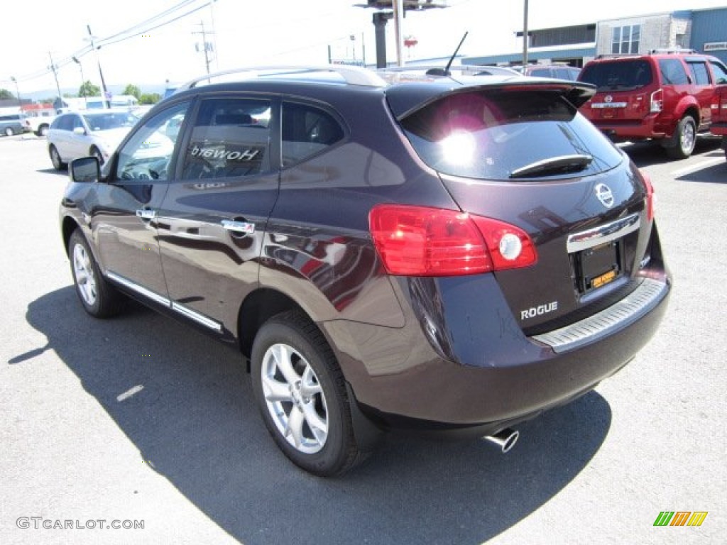 2011 Rogue SV AWD - Black Amethyst / Gray photo #9