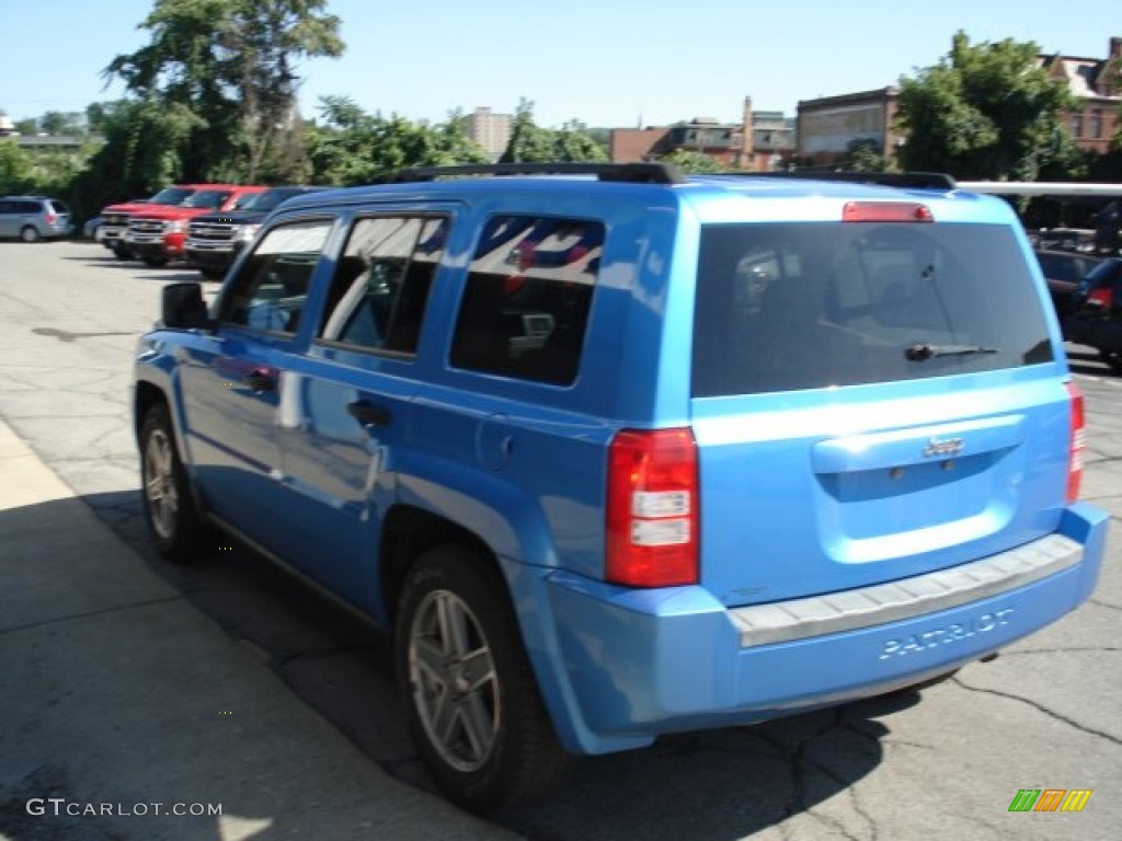 2008 Patriot Sport - Surf Blue Pearl / Dark Slate Gray photo #6
