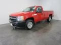 Victory Red - Silverado 1500 Work Truck Regular Cab 4x4 Photo No. 1