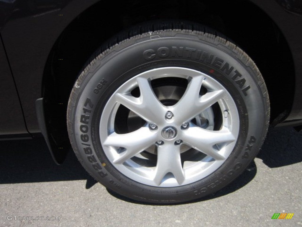 2011 Rogue SV AWD - Black Amethyst / Gray photo #13
