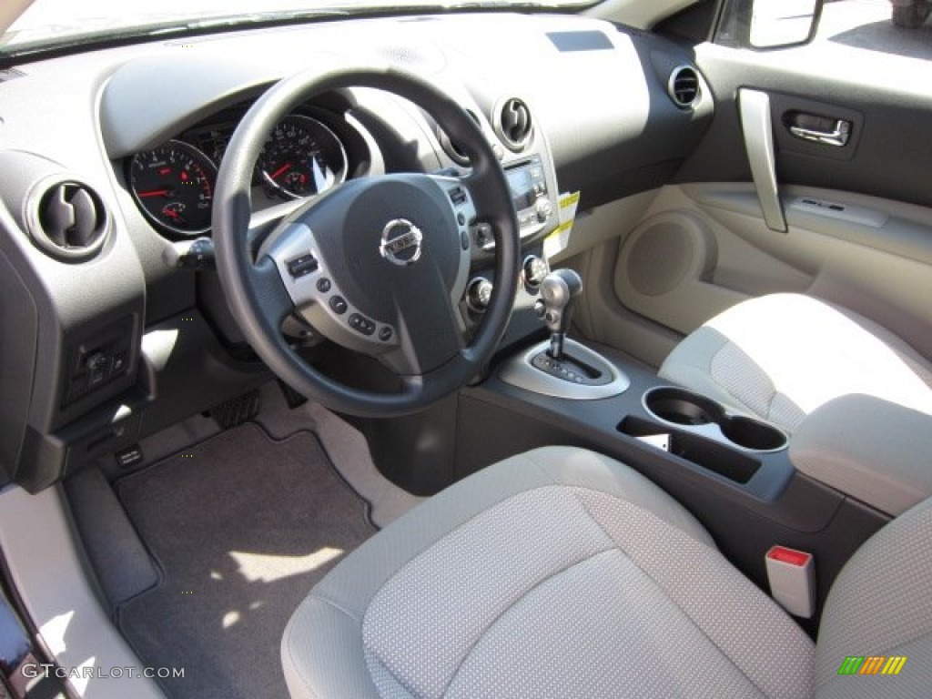 2011 Rogue SV AWD - Black Amethyst / Gray photo #14