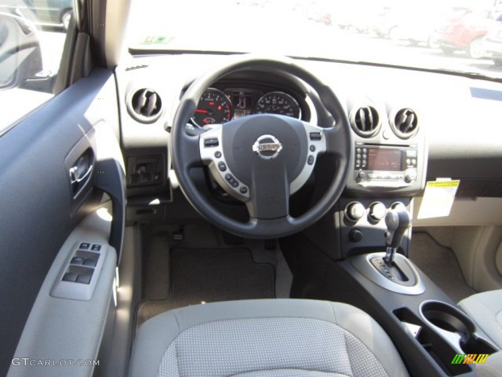 2011 Rogue SV AWD - Black Amethyst / Gray photo #16