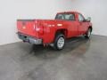 2008 Victory Red Chevrolet Silverado 1500 Work Truck Regular Cab 4x4  photo #9