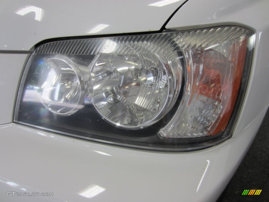 2002 Highlander Limited 4WD - Super White / Ivory photo #4