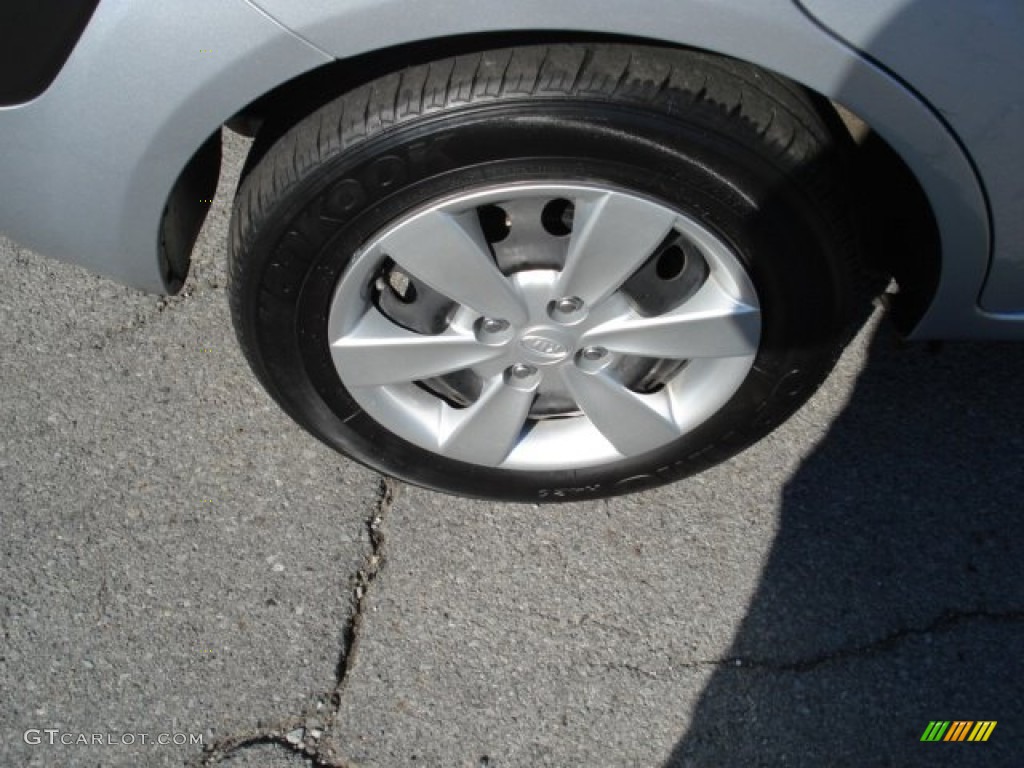 2008 Rio Rio5 LX Hatchback - Silver Metallic / Gray photo #9