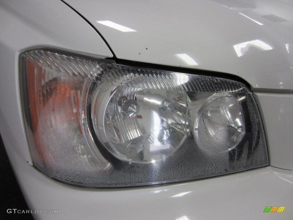 2002 Highlander Limited 4WD - Super White / Ivory photo #6