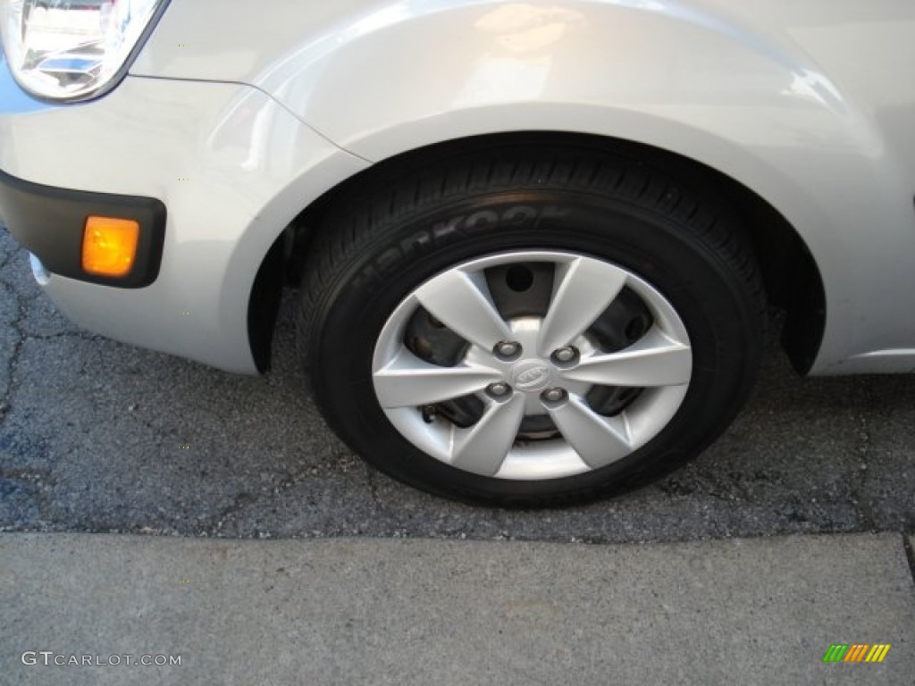 2008 Rio Rio5 LX Hatchback - Silver Metallic / Gray photo #11