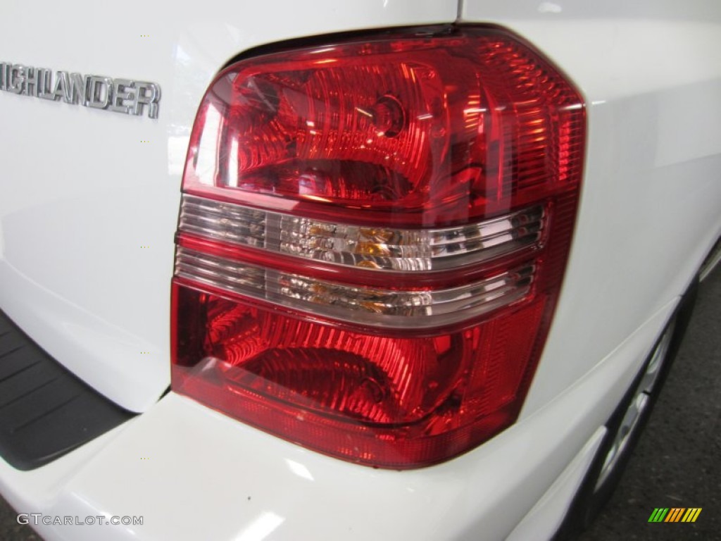2002 Highlander Limited 4WD - Super White / Ivory photo #14