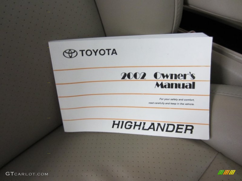 2002 Highlander Limited 4WD - Super White / Ivory photo #26