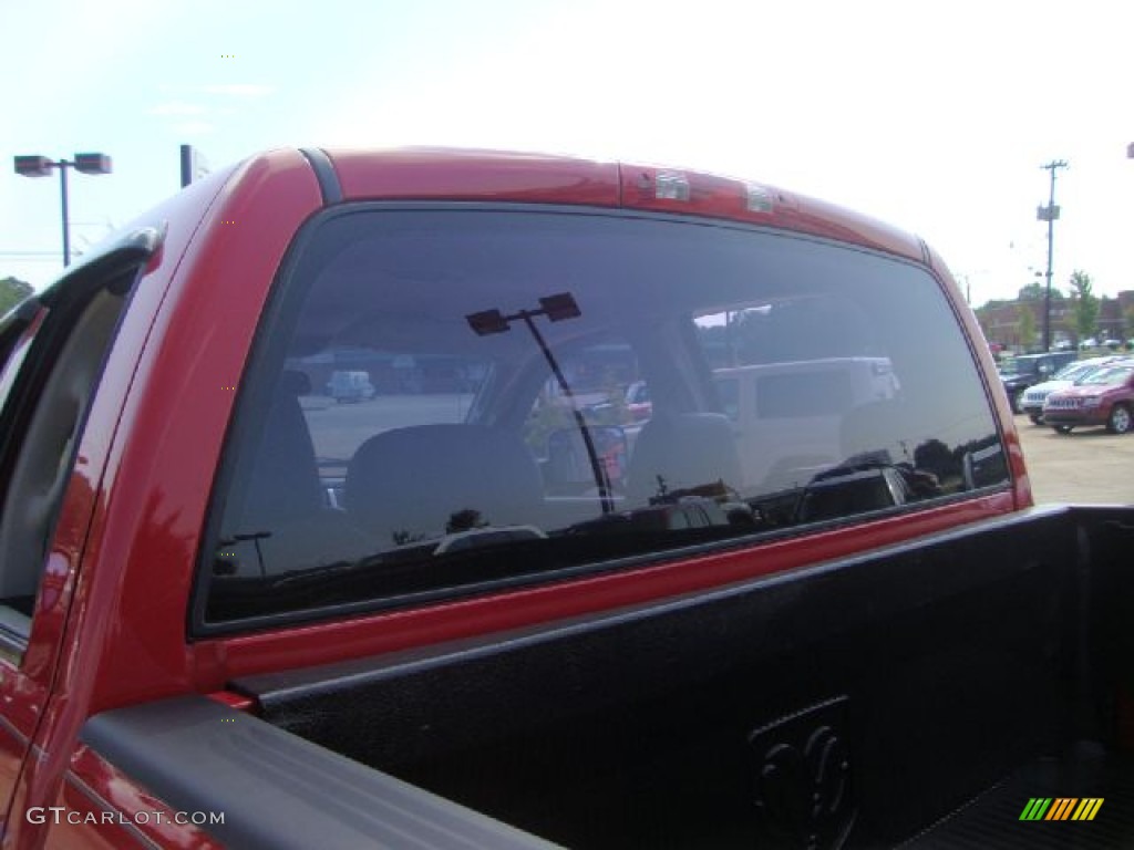 2006 Ram 3500 Laramie Quad Cab - Flame Red / Medium Slate Gray photo #39