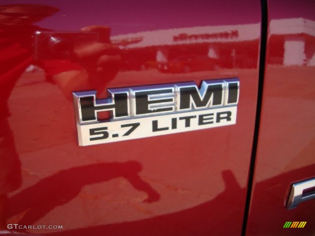 2006 Ram 1500 Laramie Quad Cab 4x4 - Inferno Red Crystal Pearl / Medium Slate Gray photo #32