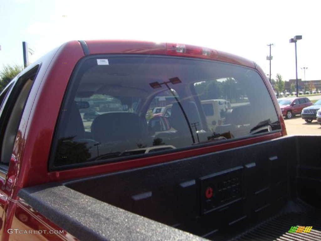2006 Ram 1500 Laramie Quad Cab 4x4 - Inferno Red Crystal Pearl / Medium Slate Gray photo #36
