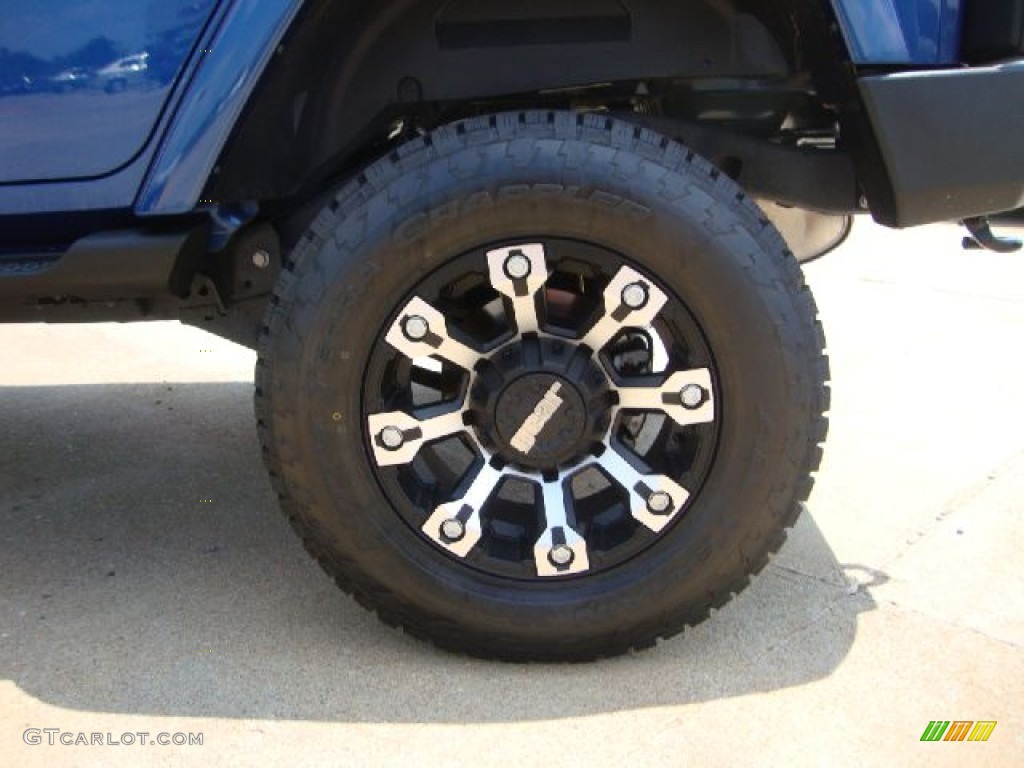 2010 Jeep Wrangler Unlimited Sahara 4x4 Custom Wheels Photo #52823876