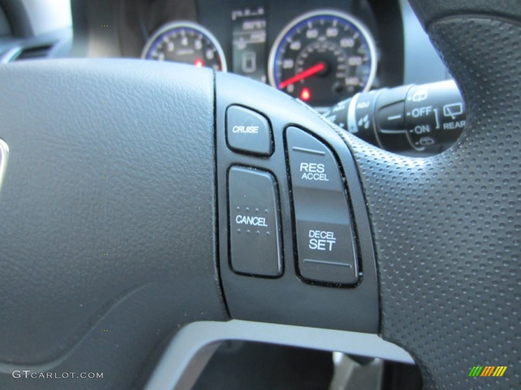 2009 CR-V EX 4WD - Glacier Blue Metallic / Gray photo #25