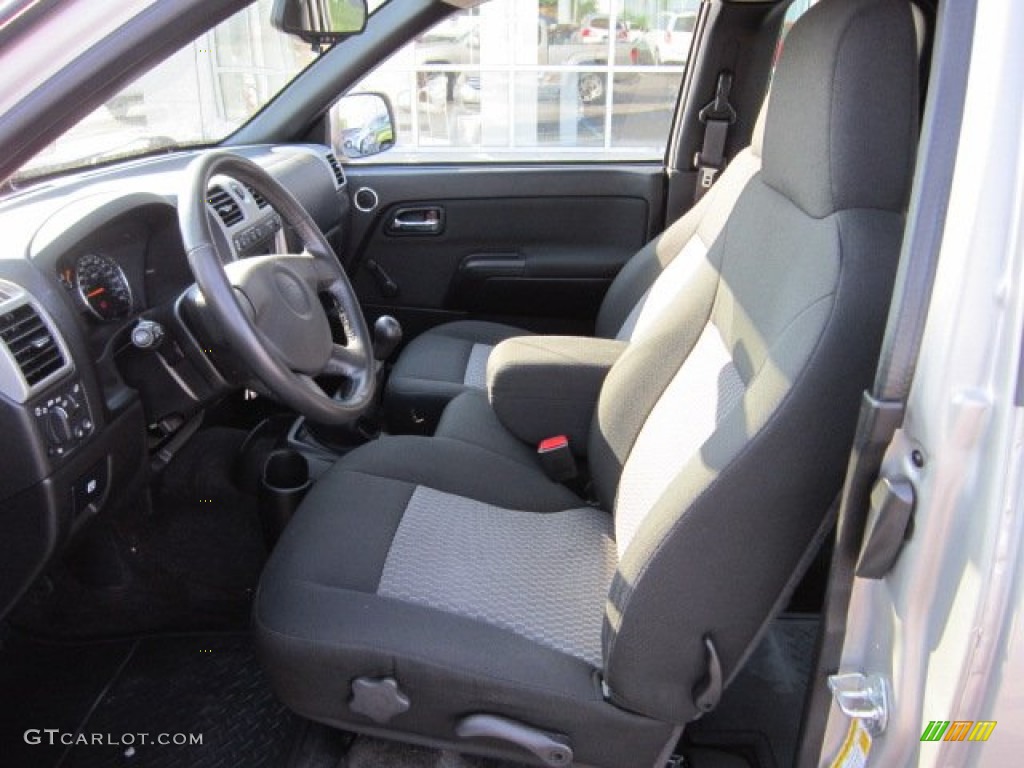 Ebony Interior 2009 Chevrolet Colorado Extended Cab 4x4 Photo #52824524
