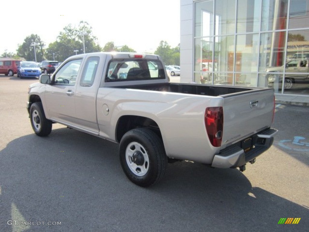 Silver Birch Metallic 2009 Chevrolet Colorado Extended Cab 4x4 Exterior Photo #52824578