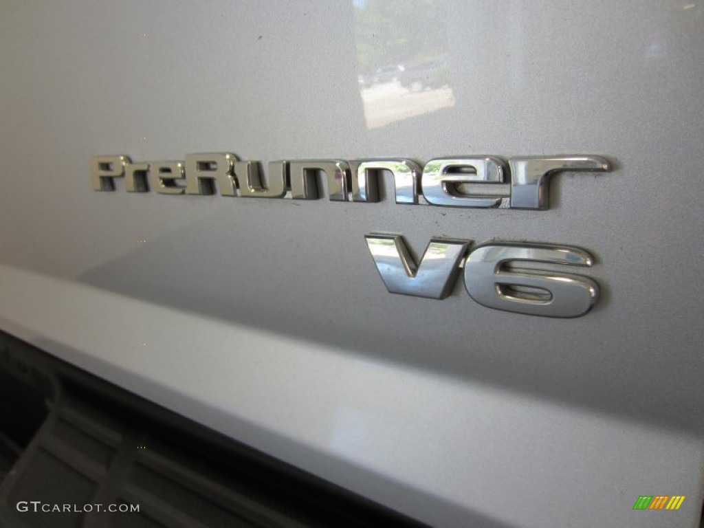 2008 Tacoma V6 PreRunner Double Cab - Silver Streak Mica / Graphite Gray photo #12