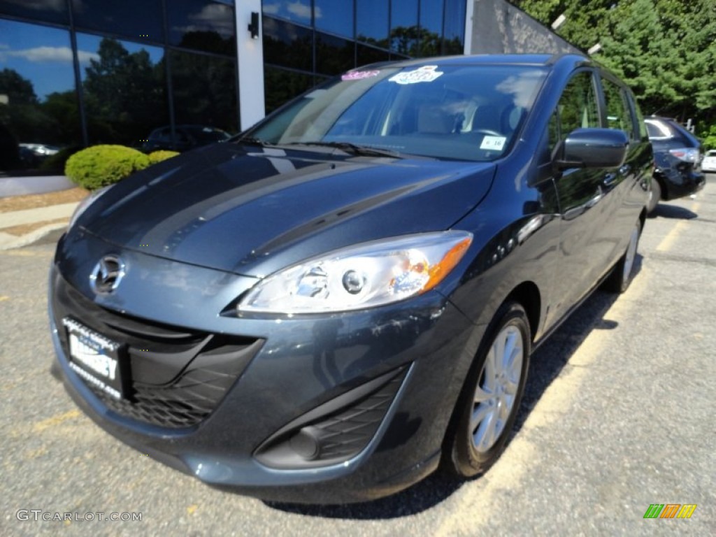 2012 MAZDA5 Sport - Metropolitan Gray Metallic / Sand photo #1