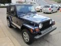 1997 Dark Blue Pearl Jeep Wrangler SE 4x4  photo #6