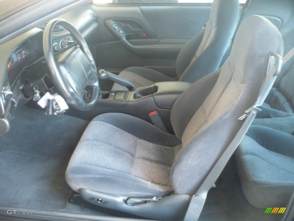 Black Interior 1996 Chevrolet Camaro Z28 Coupe Photo #52825400
