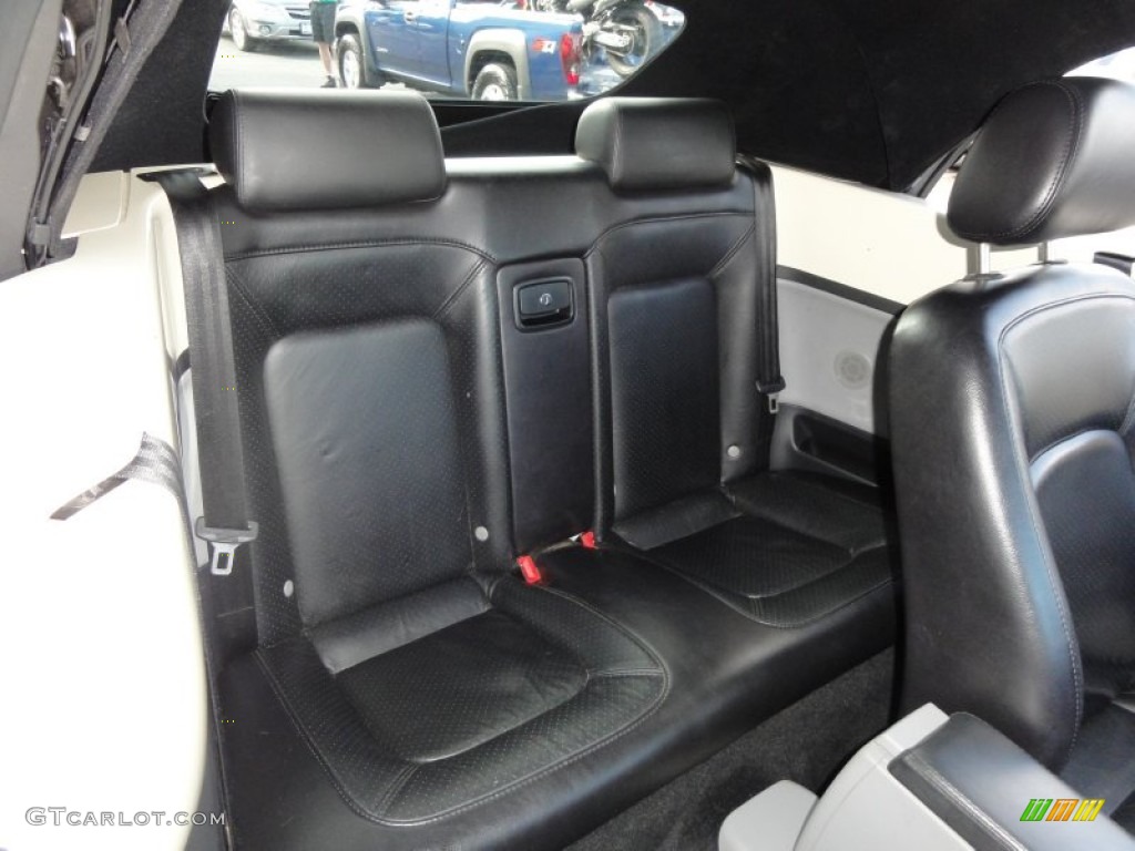 Black Interior 2003 Volkswagen New Beetle GLX 1.8T Convertible Photo #52825628