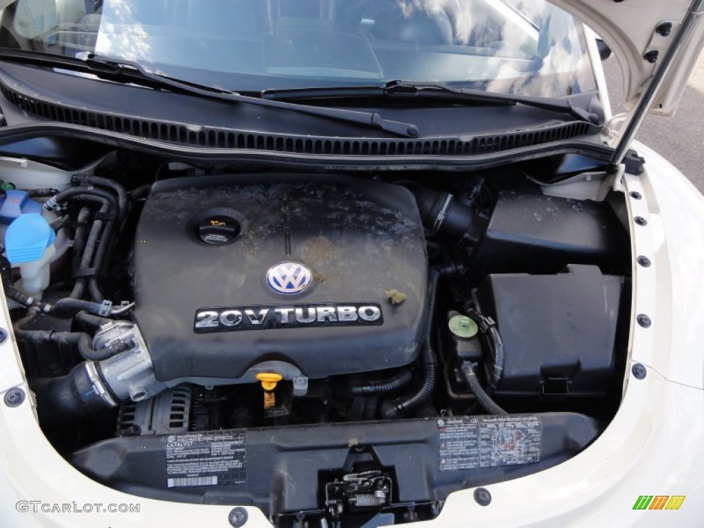 2003 Volkswagen New Beetle GLX 1.8T Convertible 1.8 Liter Turbocharged DOHC 20-Valve 4 Cylinder Engine Photo #52825697