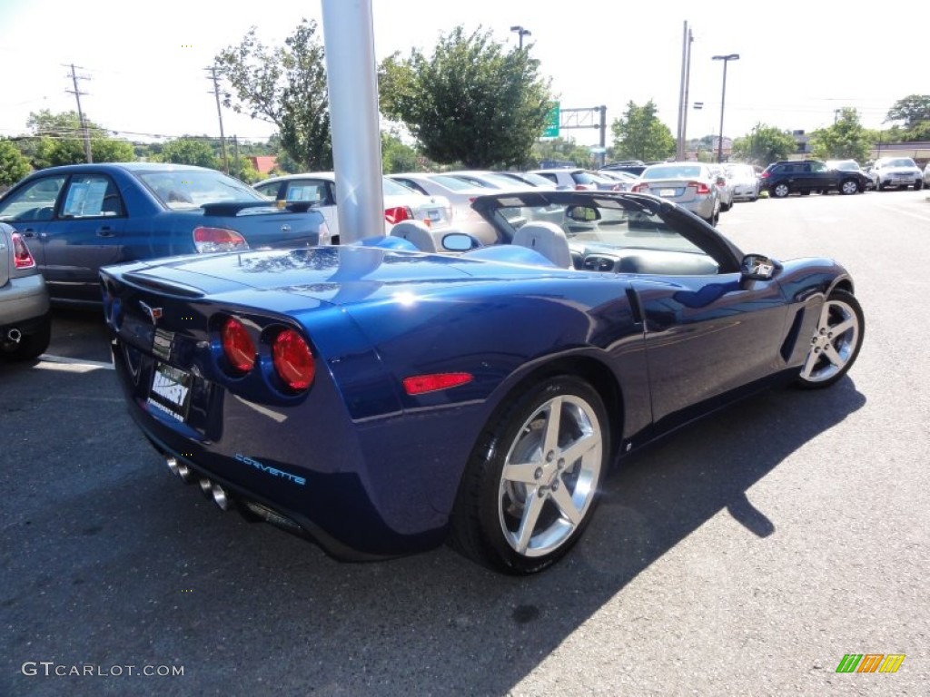 2006 Corvette Convertible - LeMans Blue Metallic / Titanium Gray photo #7