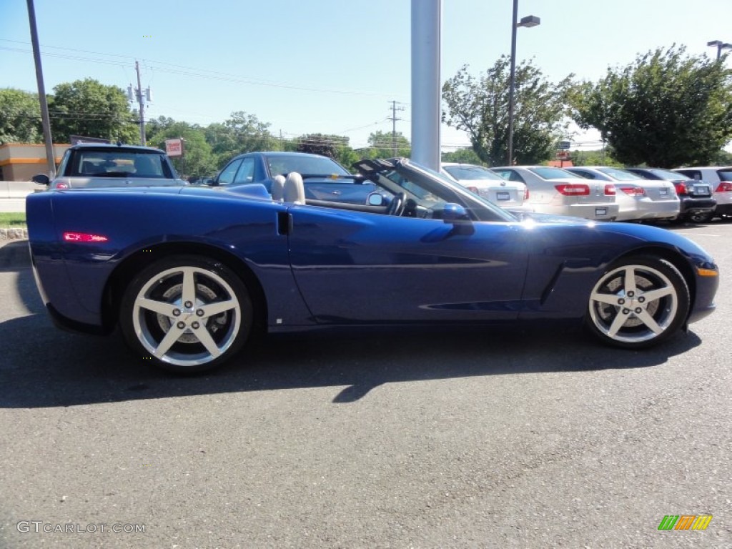 2006 Corvette Convertible - LeMans Blue Metallic / Titanium Gray photo #8