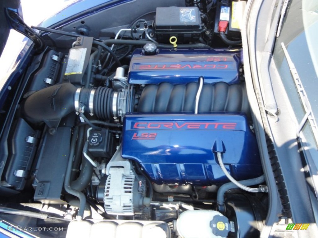 2006 Corvette Convertible - LeMans Blue Metallic / Titanium Gray photo #24
